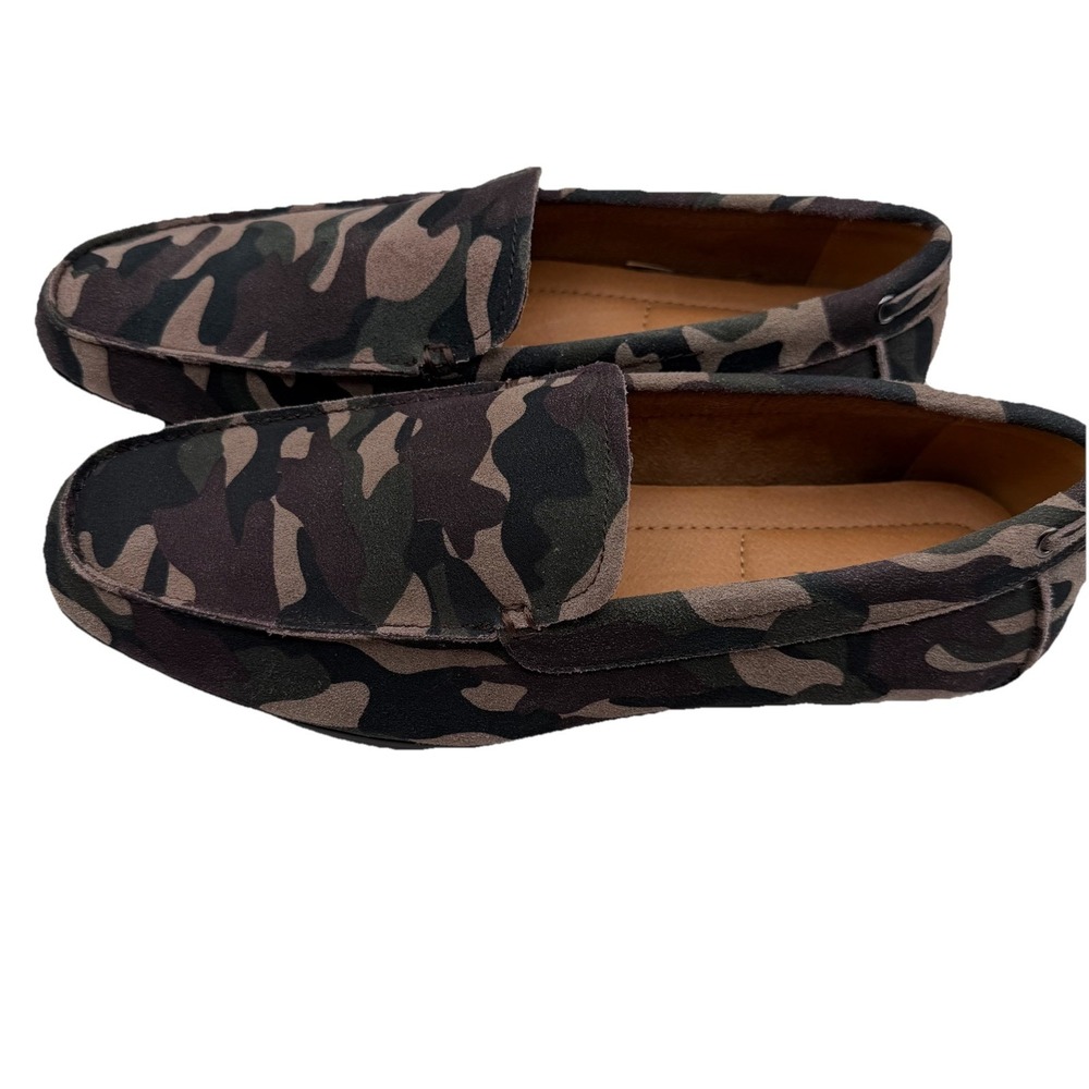 Alfani Bromley Camo Men's Shoes Sz 10.5 Drivers Loafers Suede Slip On Camouflage - Picture 7 of 10